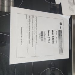 5.3 Cu Ft Smart True Convection InstaView Electric Range Single Oven With Air Fry In Printproof Stainless Steel