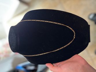 Gold Figaro Chain Necklace