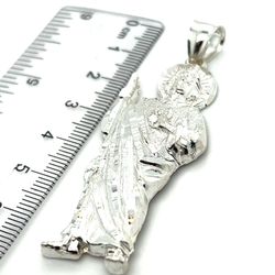 925 Sterling Silver San Judas Pendant 9.85grams 