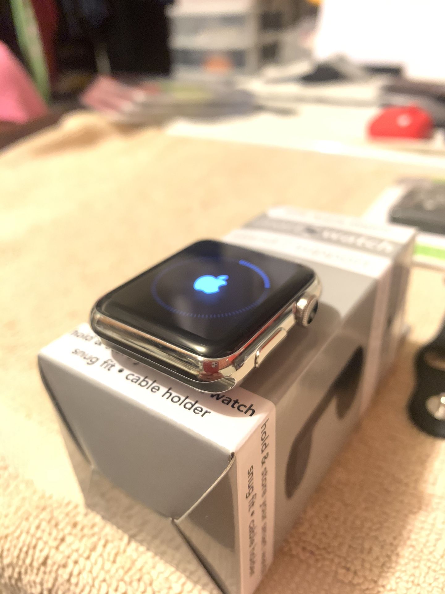 42 mm Apple Watch (SERIES 1)STAINLESS STEEL/Good condition/MUST LOOK