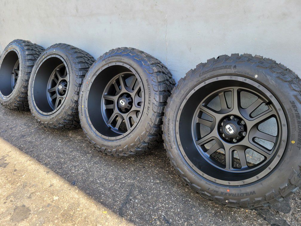 22" Vision Split brand wheels/rims 33x12.50 R22 33s 22s