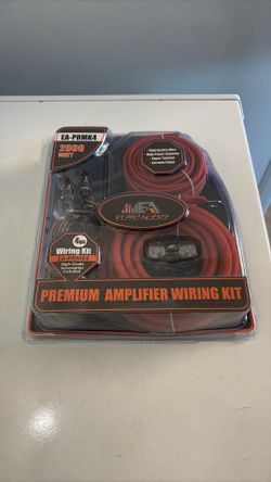 Elite Audio 4 Gauge Amplifier Wiring Kit CCA High Quality 