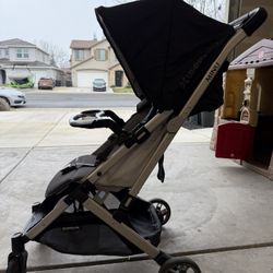 Uppababy Minu Stroller In Dark Gray 