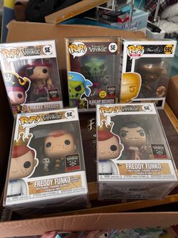 Funko Pops , limited edition from Funko fundays / other. Selling as lot