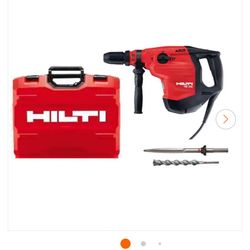 HILTI ROTARY HAMMER DRILL VERY GOOD CONDITION YOU CAN TESTING $425
