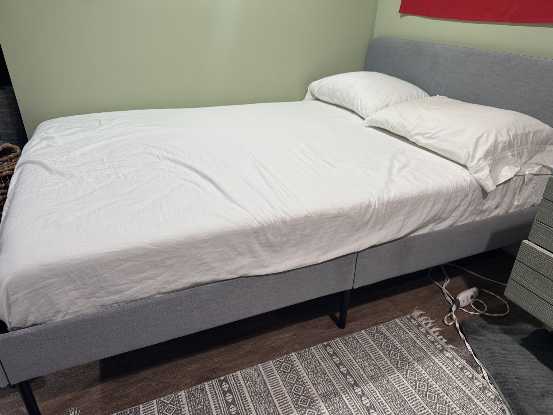 IKEA Full Size Frame And Mattress