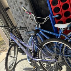 3 Bikes Practically New 