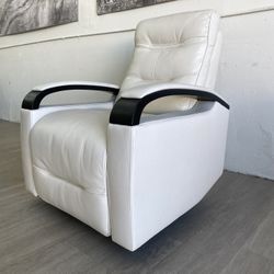 Canmore Leather Power Recliner with Power Headrest