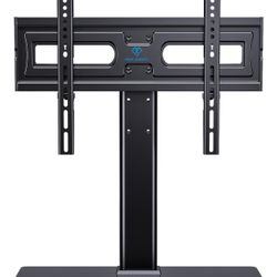 PERLESMITH Universal Swivel TV Stand-Table Top TV Stand for 32-65