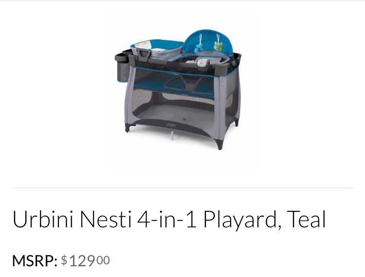Urbini nesti 4 in 1 playard