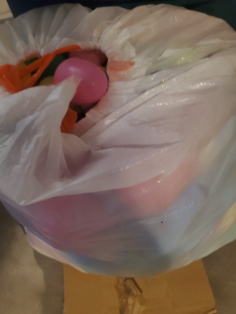 Garage Bag Full Of Easter Eggs