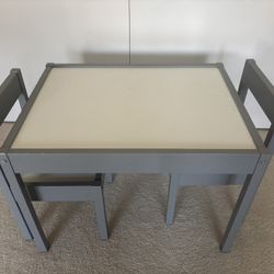 Kids 3 piece table and chair