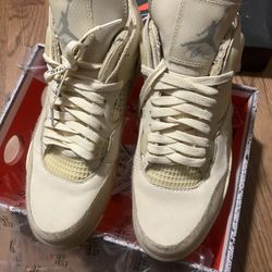 Off White Jordan 4 Sail Sz 12 Men’s 