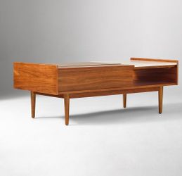 Mid-Century Marble pop-up coffee table