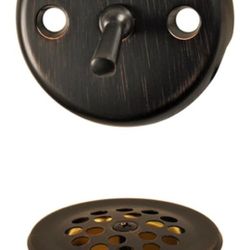 Trip Lever Tub and Bath Drain Trim Kit with Overflow Plate