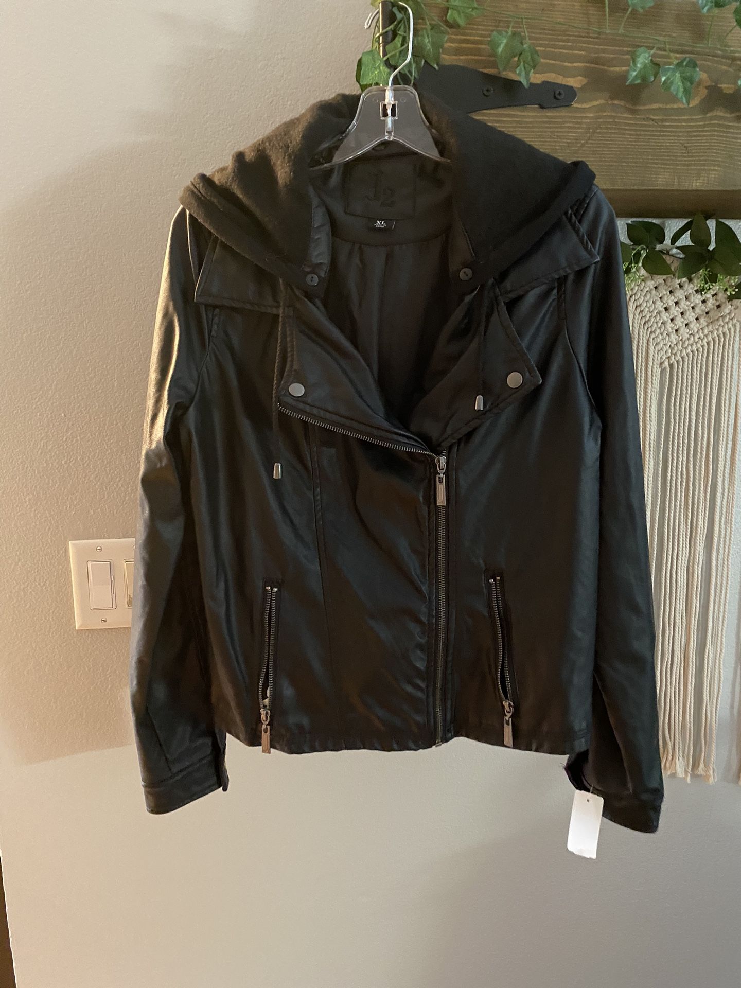 Women Faux Leather Jacket