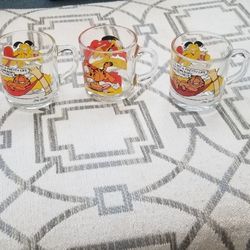 Lot Of 5 -  1978 Garfield glasses