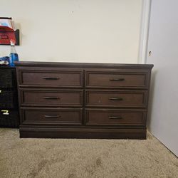 Large Refinished Vintage Dresser! 