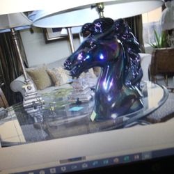 Horse head lamp table lamp