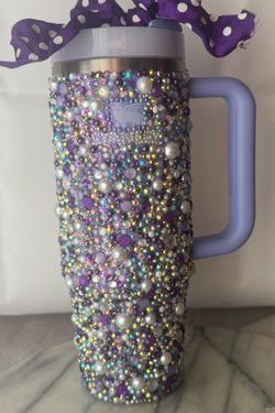 Stanley Cup, Cup, Bedazzled Cup, Tumbler