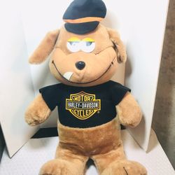 Vintage 1991 Harley Davidson Stuffed Animal Toy