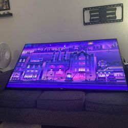 Tv Has A Little Line 