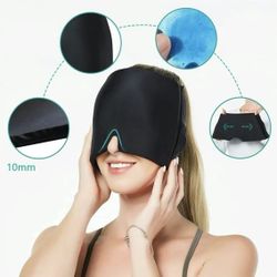 Gel Headache Ice and Hot Cap, Ice Head Wrap, Cold Gel Head - Brand New