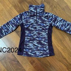 Colombia Woman Arctic Air 1/4 Zip Fleece Purple XS