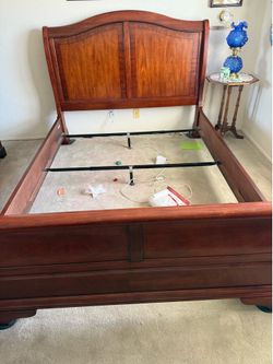 Queen bed frame