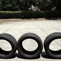 Dunlop Grand Trek PT 21 19” Tires (Set of 3) Only 8k Miles