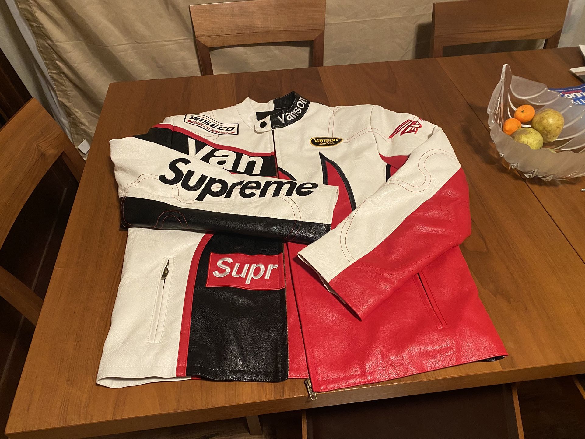 Supreme/ Vanson Size Medium