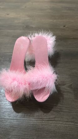 Pink shoes