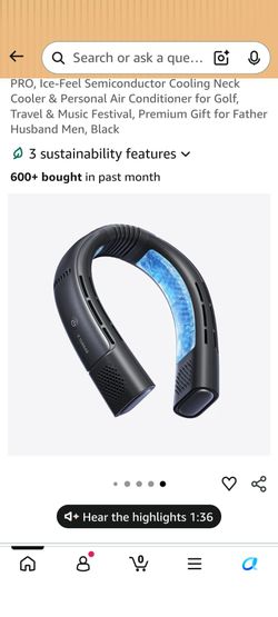 Personal air conditioner/neck cooler