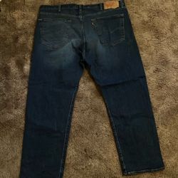 Blue 501 Levi Jeans W42 L30