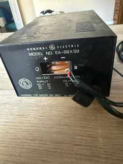 GE EA-68X59 12V DC Regulated Power Supply AC/DC Converter For Parts Repair