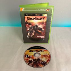 Blood Wake (original Xbox)  - Disc & Case Only No Manual Videogame Tested Works