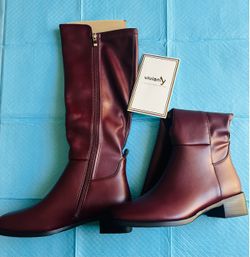 Vivianly Knee-High Riding Boots