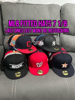MLB New Era 59fifty Fitted Hats Reg Hats And Non Patch Multi Color Size 7 1/8