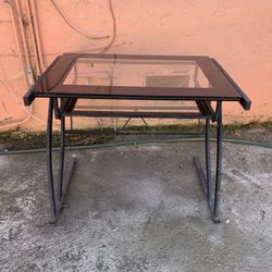Glass Desk