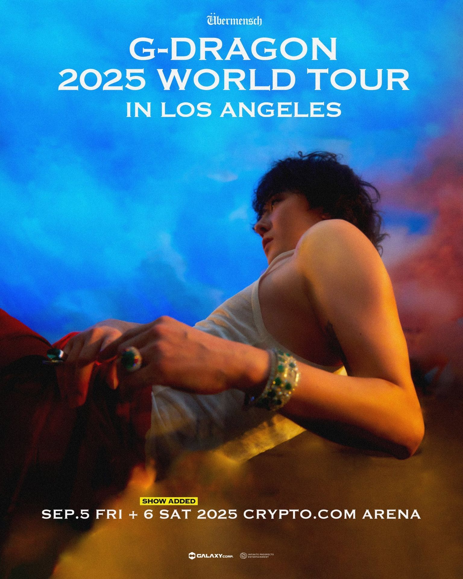 G-Dragon Übermensch 2025 World Tour Los Angeles September 6