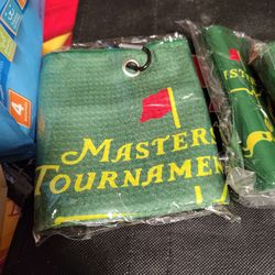 Golf towel and flags