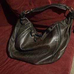 All Leather Purse By Cinthia Rowley 