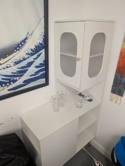 Cyclysio corner led cabinet