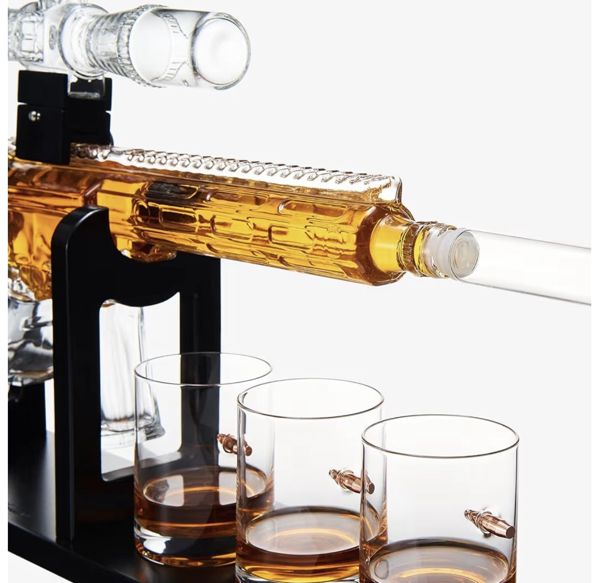 AR 15 Whiskey decanter Set