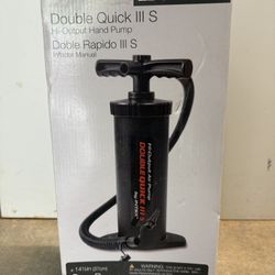 Intex Double Quick III S Hand Pump – High Output Manual Inflator