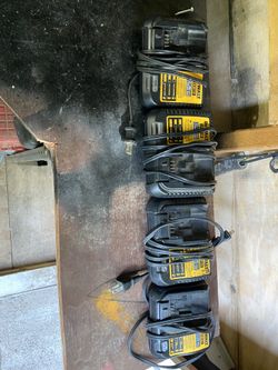 Dewalt chargers !!! Almost new 25$$$ each