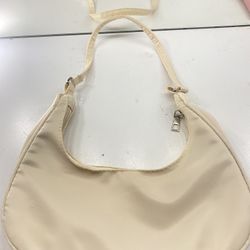 Beige Shoulder Bag 