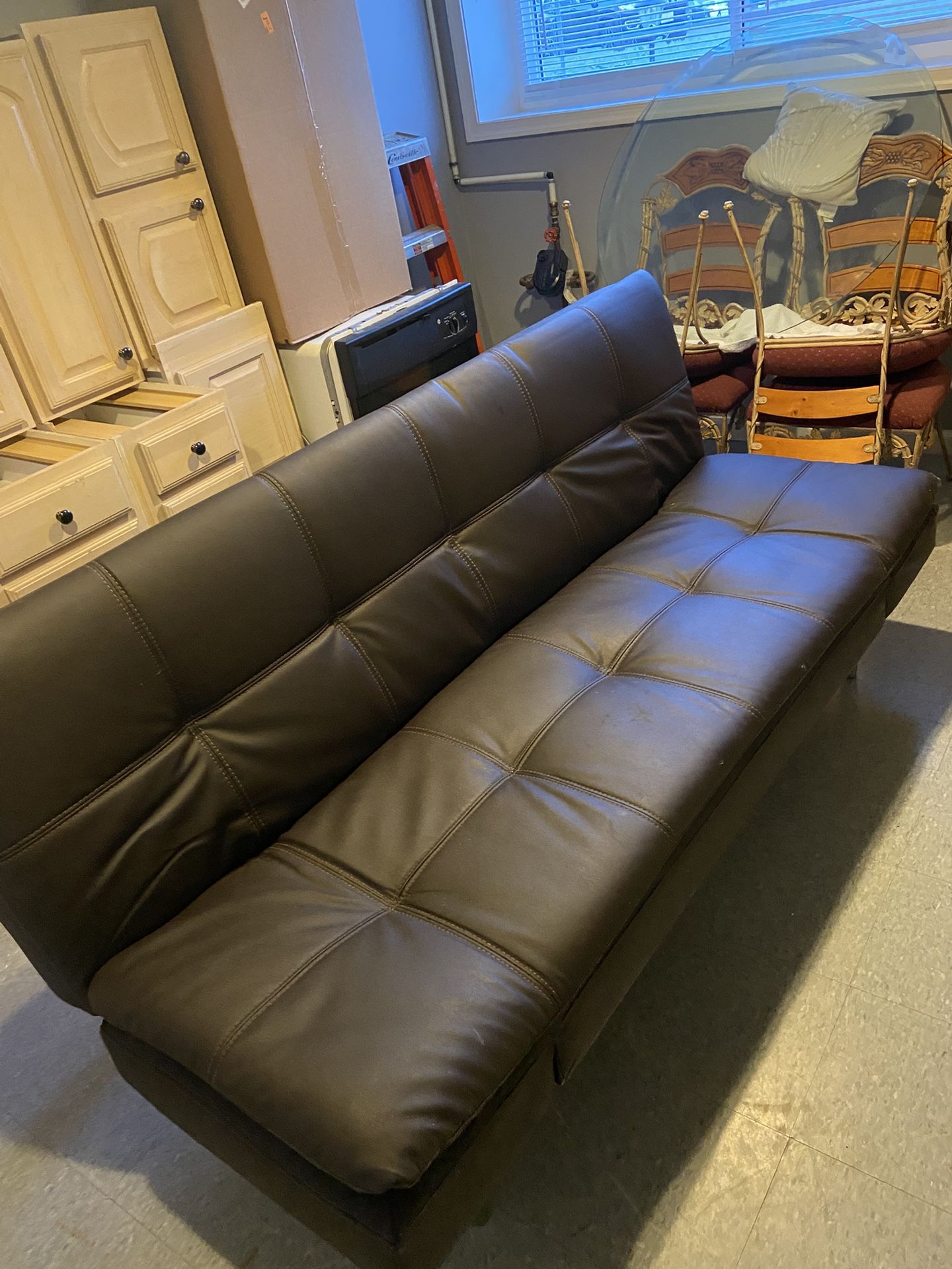 Leather Futon