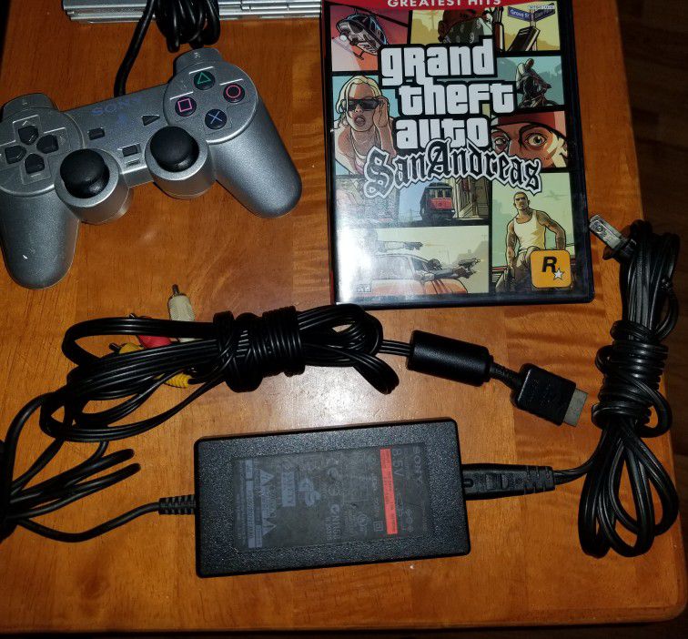 Sony PlayStation 2 Slim Grand Theft Auto San Andreas Bundle -  Consolevariations