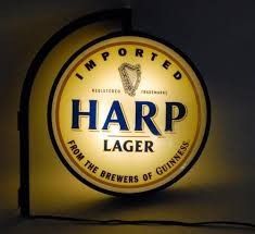 Harp Lager Double Face Globe Sign (2012)